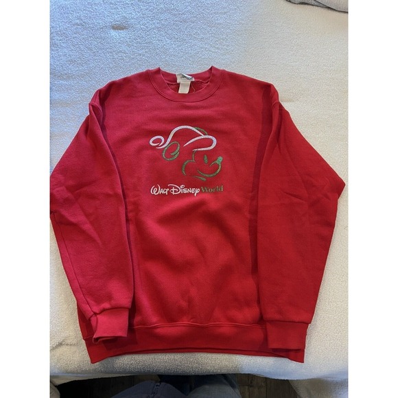 Vintage Disney Sweat Shirt Mickey‎ Adult Large - Picture 1 of 9